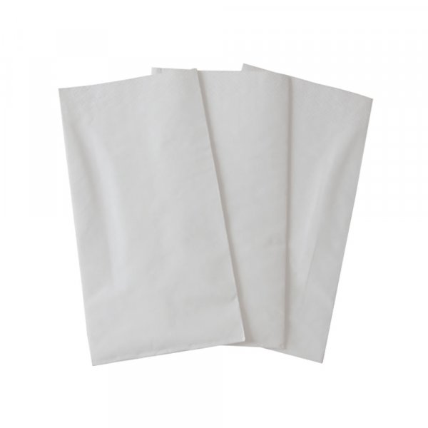 250 Stk. Servietten 2-lagig 1/8 Falz 40x40 cm weiß